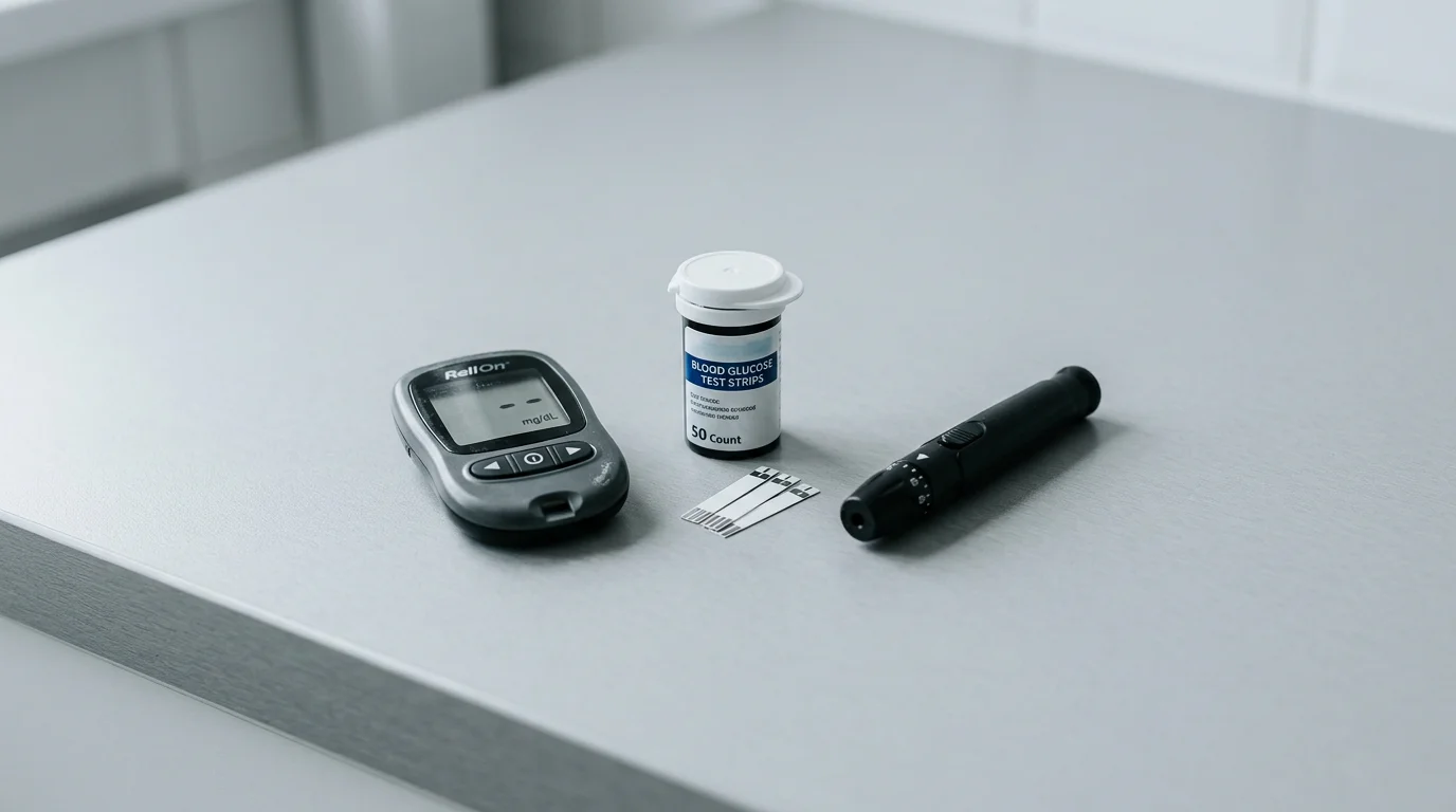 Tradycyjna metoda pomiaru glukozy — nakłuwanie palca